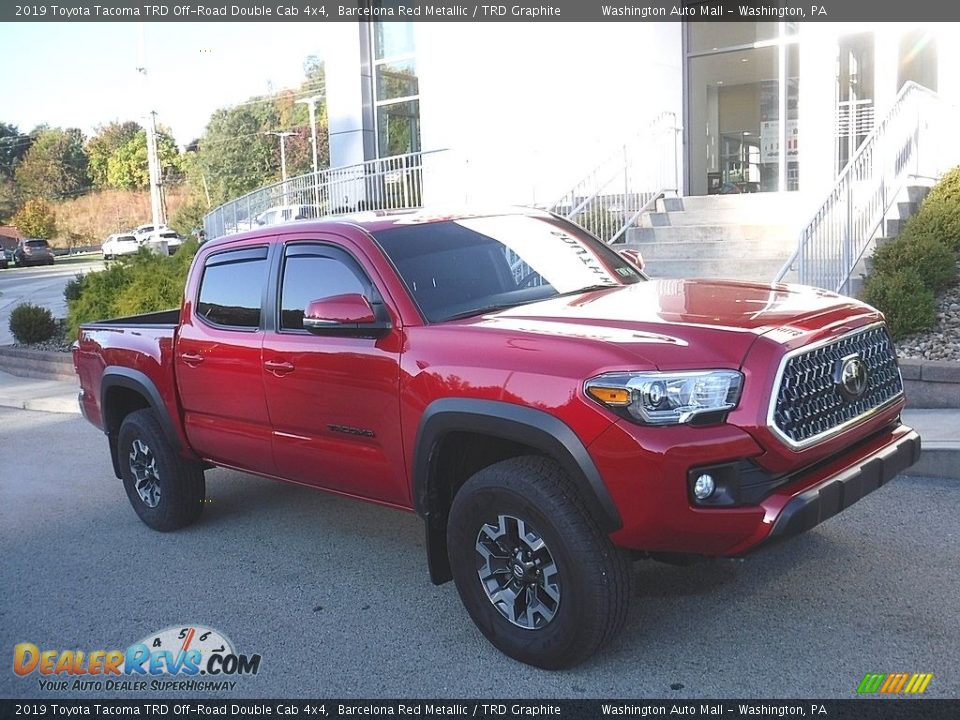 2019 Toyota Tacoma TRD Off-Road Double Cab 4x4 Barcelona Red Metallic / TRD Graphite Photo #1