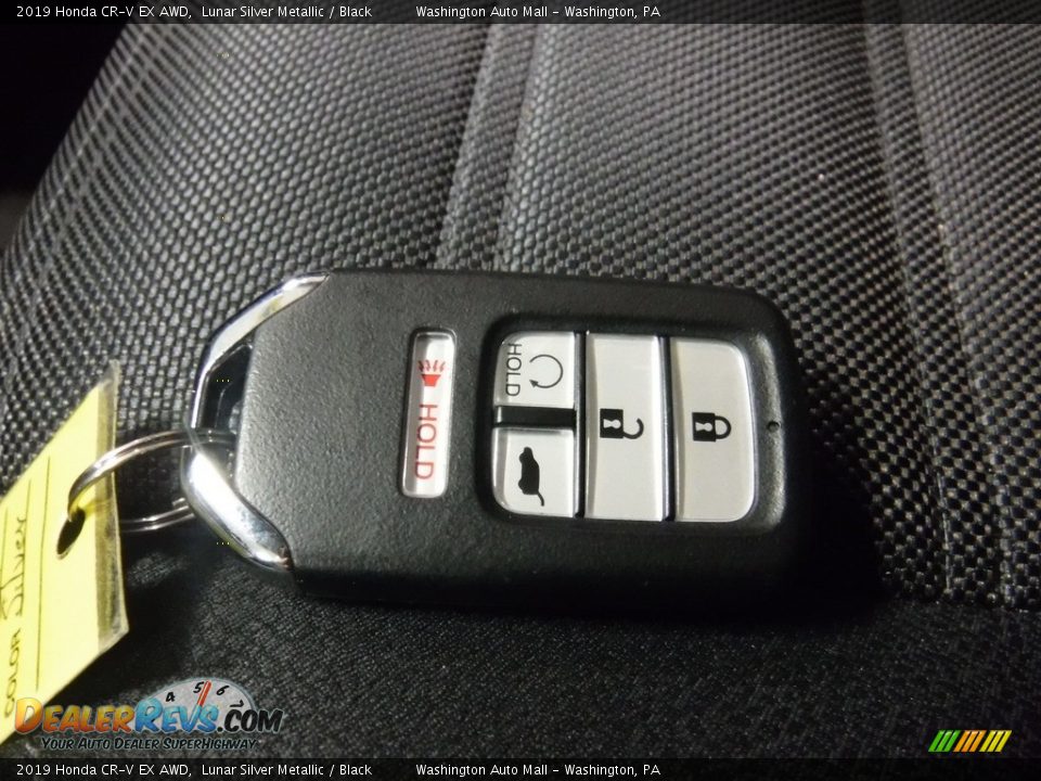 2019 Honda CR-V EX AWD Lunar Silver Metallic / Black Photo #29