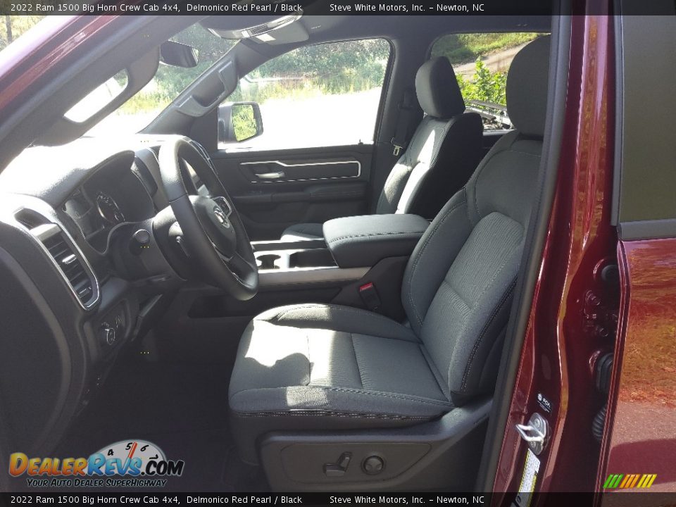 2022 Ram 1500 Big Horn Crew Cab 4x4 Delmonico Red Pearl / Black Photo #11