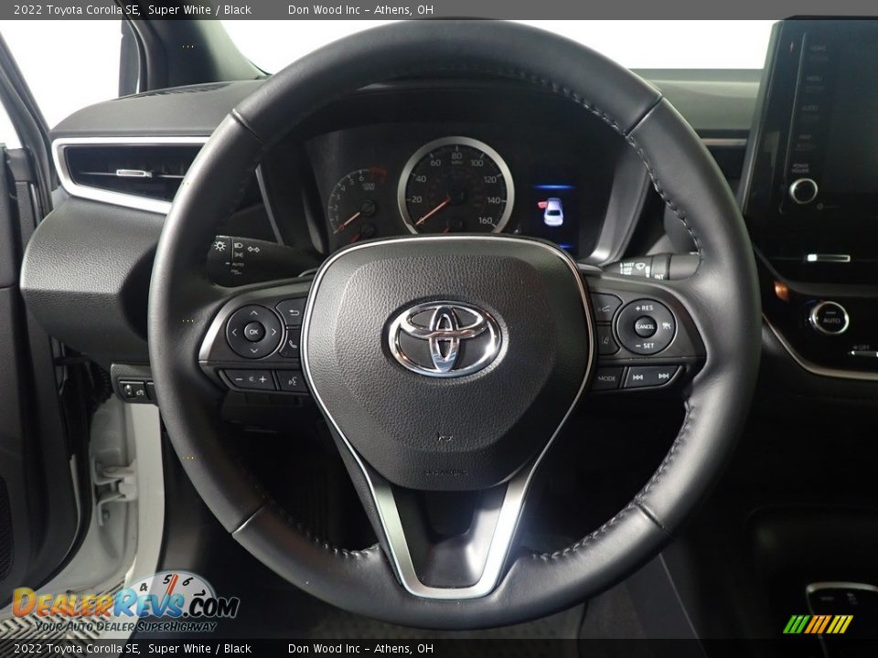2022 Toyota Corolla SE Super White / Black Photo #24