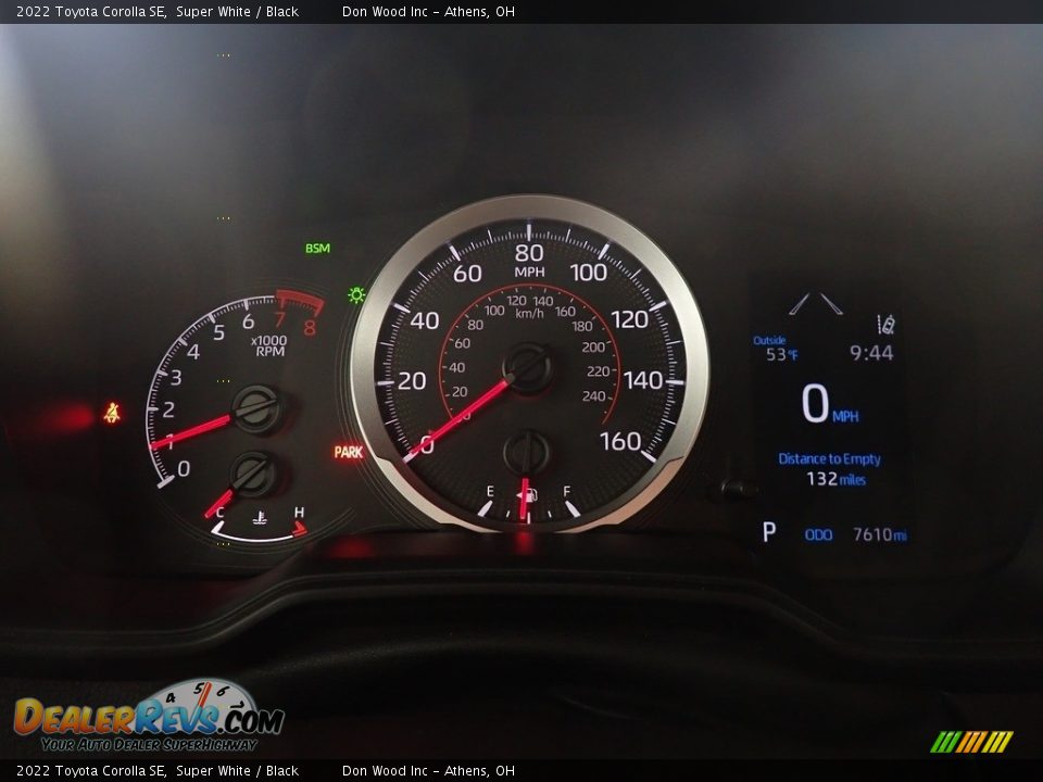 2022 Toyota Corolla SE Super White / Black Photo #25