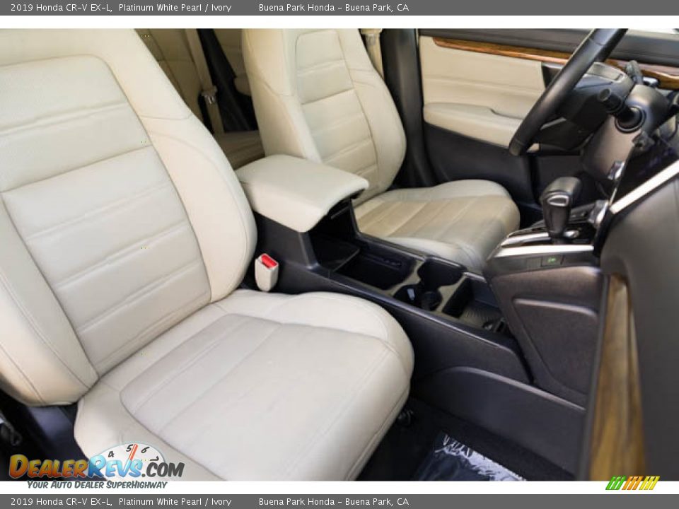 2019 Honda CR-V EX-L Platinum White Pearl / Ivory Photo #24