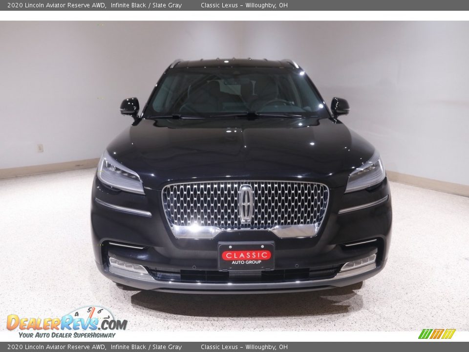 2020 Lincoln Aviator Reserve AWD Infinite Black / Slate Gray Photo #2