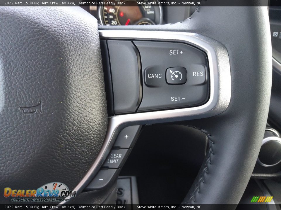 2022 Ram 1500 Big Horn Crew Cab 4x4 Delmonico Red Pearl / Black Photo #19