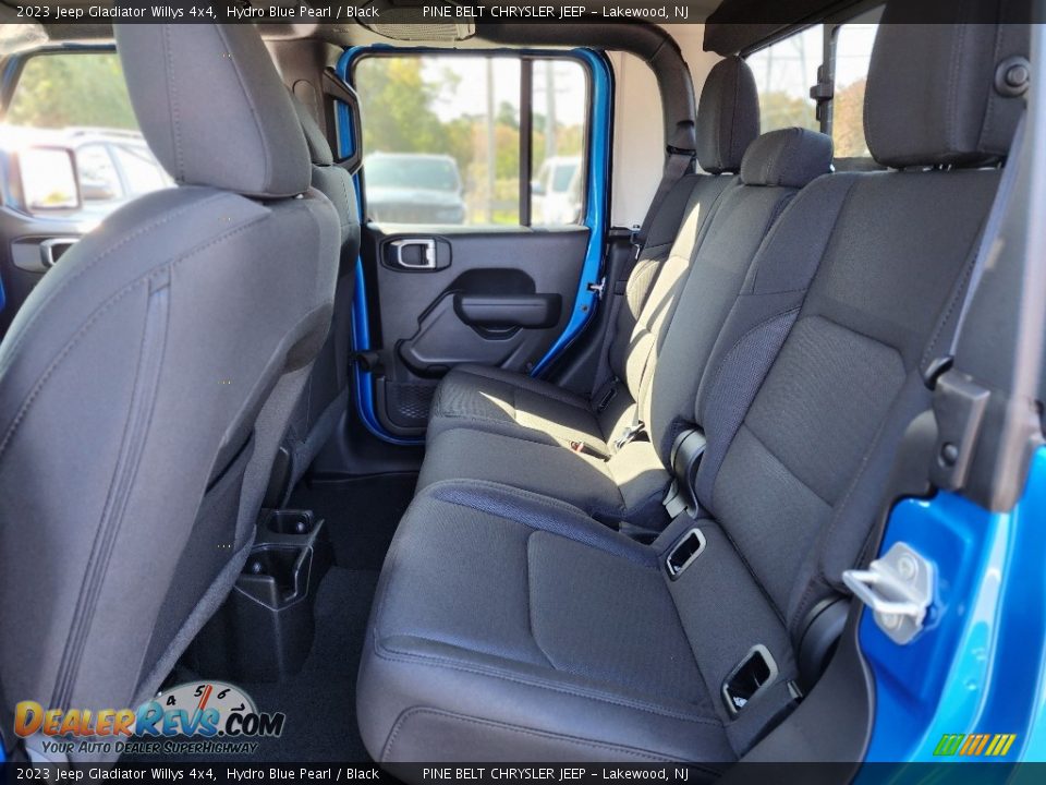 Rear Seat of 2023 Jeep Gladiator Willys 4x4 Photo #6