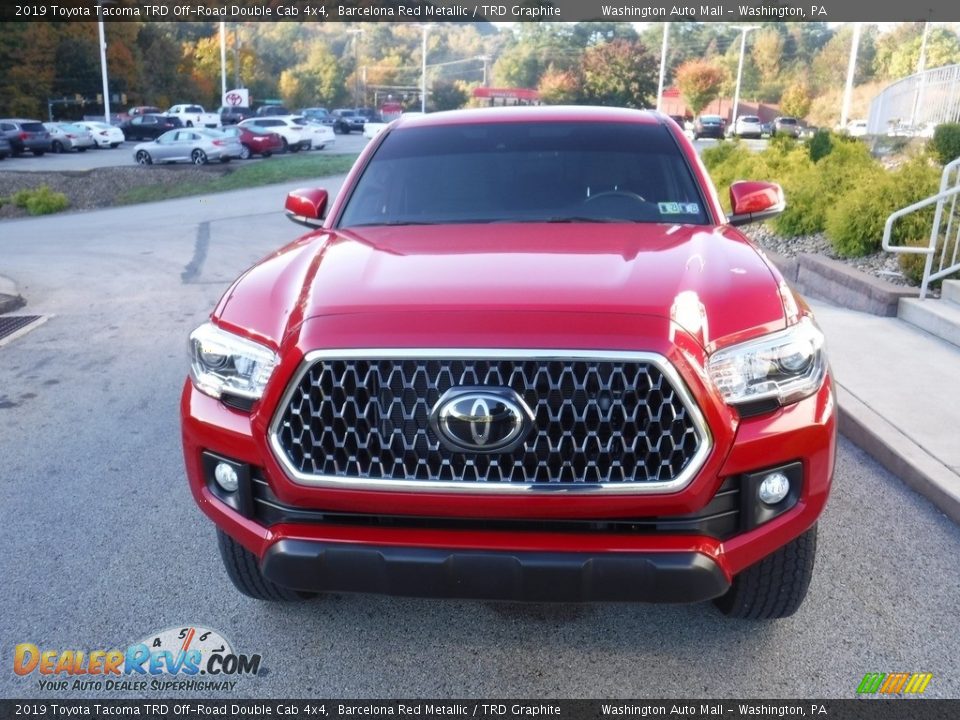 2019 Toyota Tacoma TRD Off-Road Double Cab 4x4 Barcelona Red Metallic / TRD Graphite Photo #13