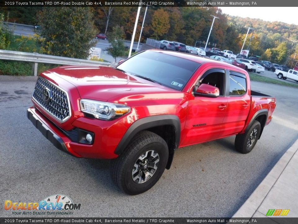 2019 Toyota Tacoma TRD Off-Road Double Cab 4x4 Barcelona Red Metallic / TRD Graphite Photo #14