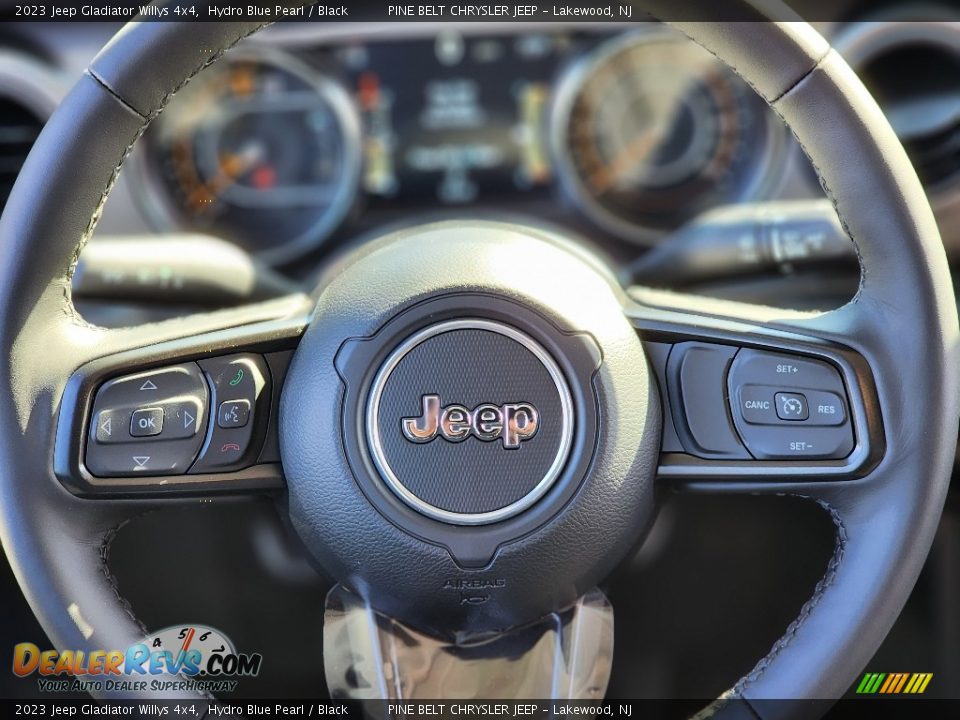 2023 Jeep Gladiator Willys 4x4 Steering Wheel Photo #8