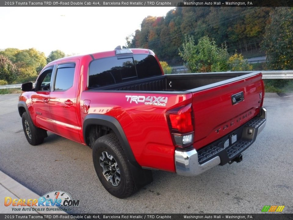 2019 Toyota Tacoma TRD Off-Road Double Cab 4x4 Barcelona Red Metallic / TRD Graphite Photo #15