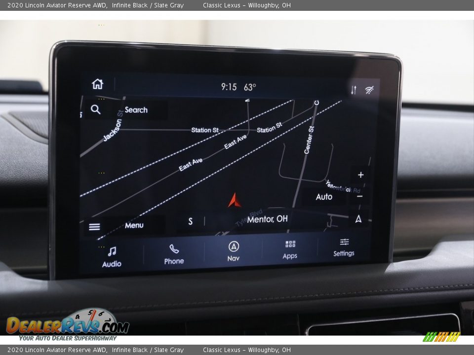 Navigation of 2020 Lincoln Aviator Reserve AWD Photo #12