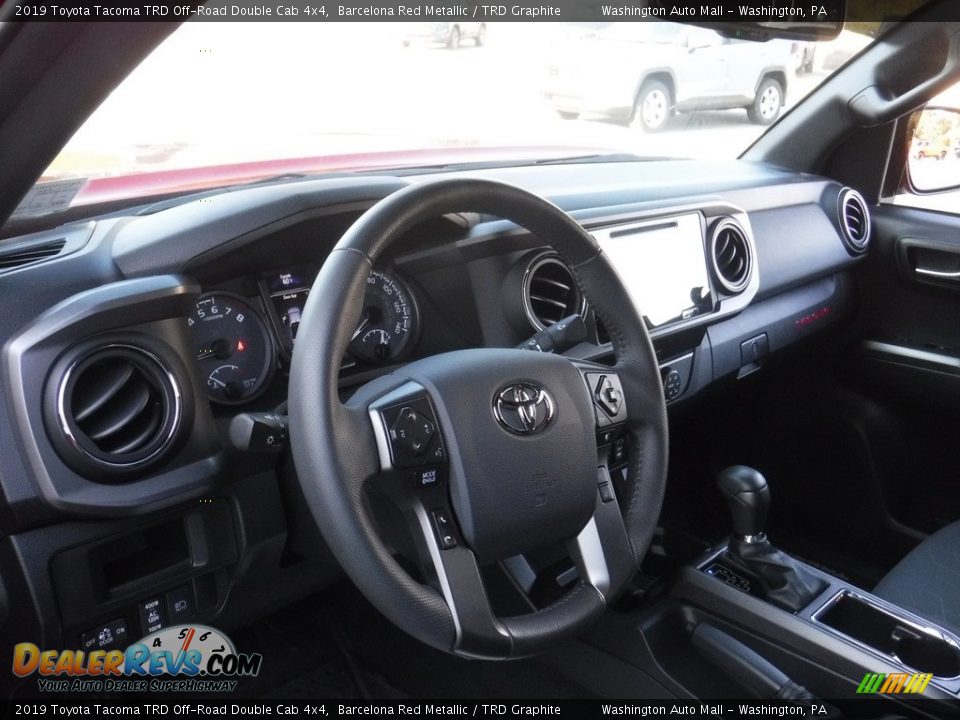 2019 Toyota Tacoma TRD Off-Road Double Cab 4x4 Barcelona Red Metallic / TRD Graphite Photo #21