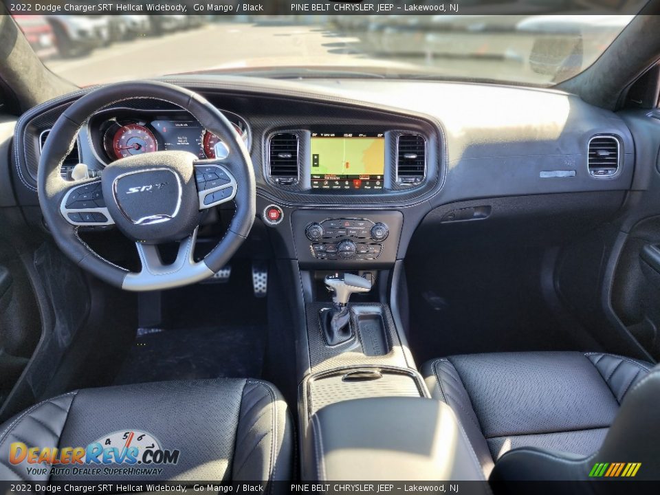 Black Interior - 2022 Dodge Charger SRT Hellcat Widebody Photo #6