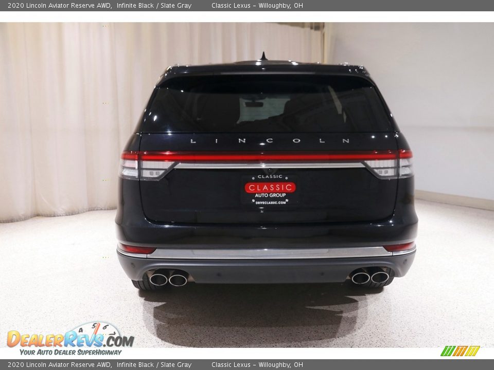 2020 Lincoln Aviator Reserve AWD Infinite Black / Slate Gray Photo #21