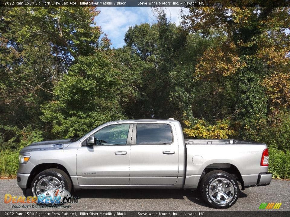 Billet Silver Metallic 2022 Ram 1500 Big Horn Crew Cab 4x4 Photo #1