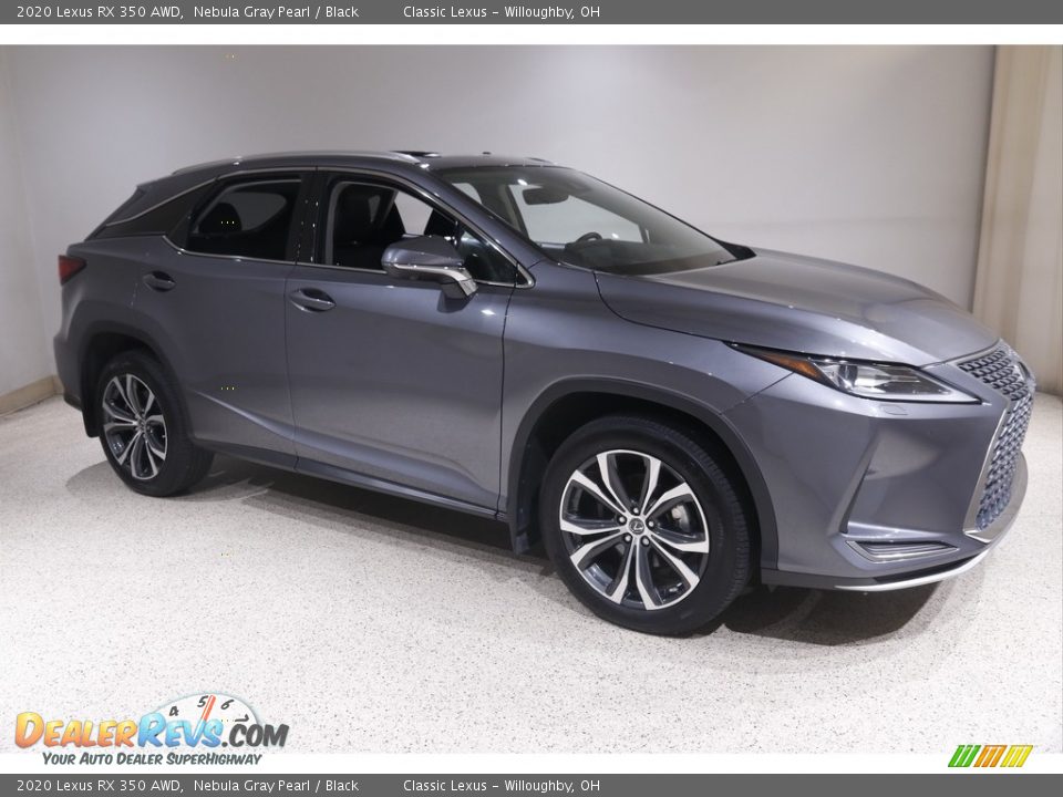 2020 Lexus RX 350 AWD Nebula Gray Pearl / Black Photo #1