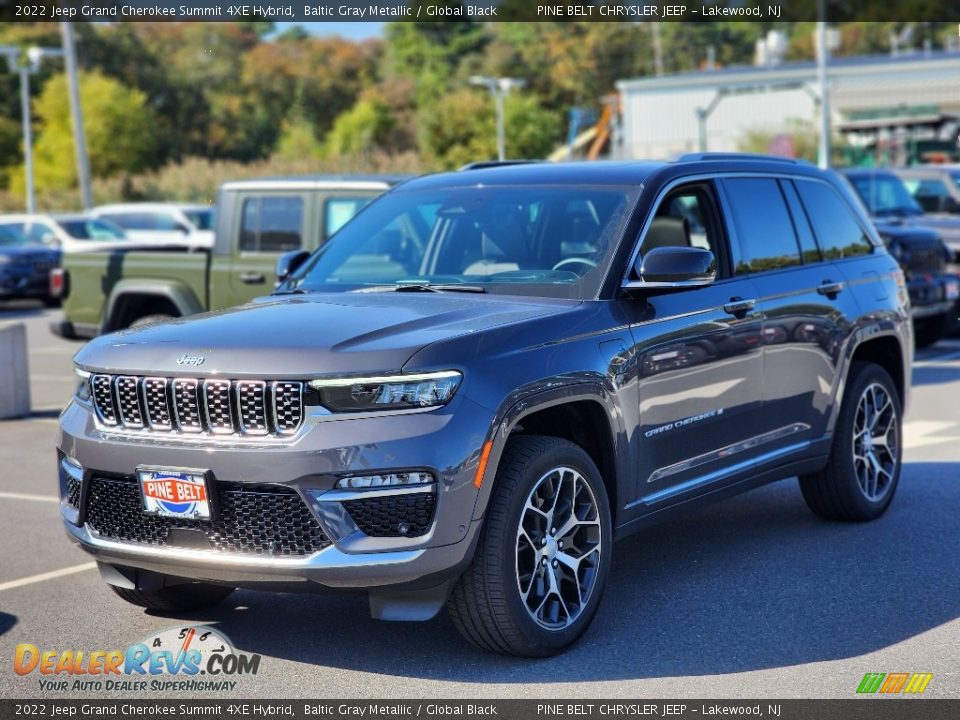 2022 Jeep Grand Cherokee Summit 4XE Hybrid Baltic Gray Metallic / Global Black Photo #1