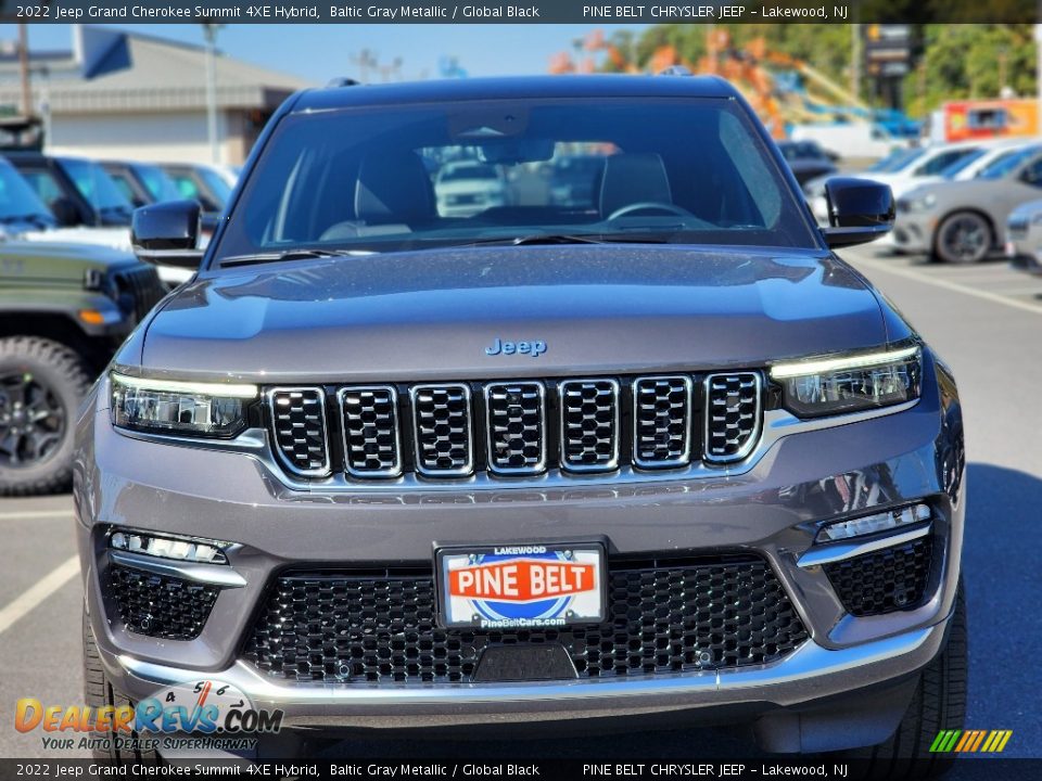 2022 Jeep Grand Cherokee Summit 4XE Hybrid Baltic Gray Metallic / Global Black Photo #2