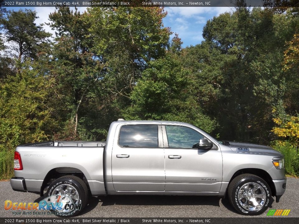 Billet Silver Metallic 2022 Ram 1500 Big Horn Crew Cab 4x4 Photo #5