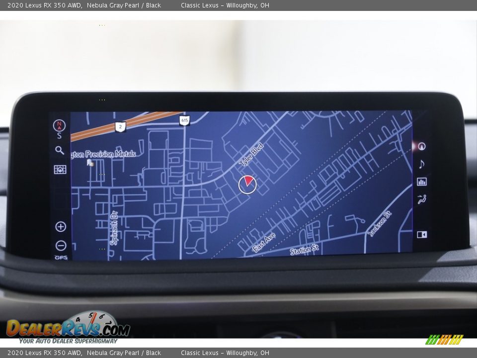 2020 Lexus RX 350 AWD Nebula Gray Pearl / Black Photo #10