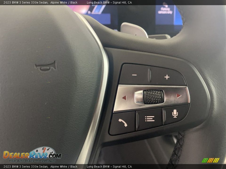 2023 BMW 3 Series 330e Sedan Steering Wheel Photo #15