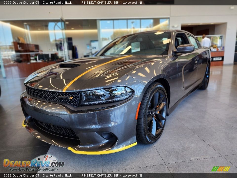 2022 Dodge Charger GT Granite Pearl / Black Photo #1