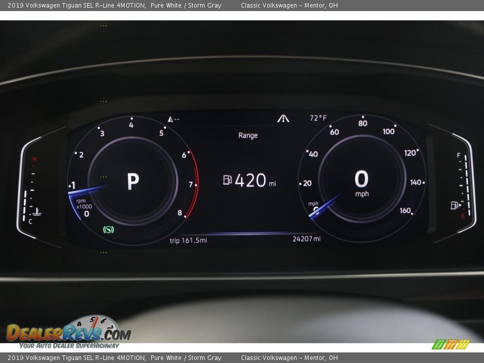 2019 Volkswagen Tiguan SEL R-Line 4MOTION Pure White / Storm Gray Photo #8