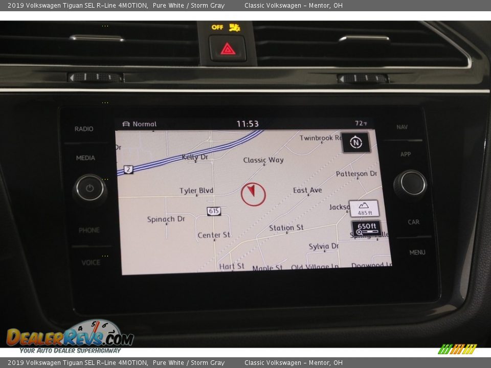 2019 Volkswagen Tiguan SEL R-Line 4MOTION Pure White / Storm Gray Photo #10