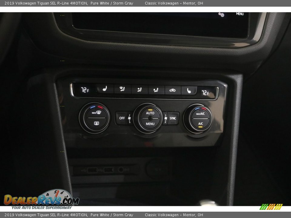 2019 Volkswagen Tiguan SEL R-Line 4MOTION Pure White / Storm Gray Photo #14