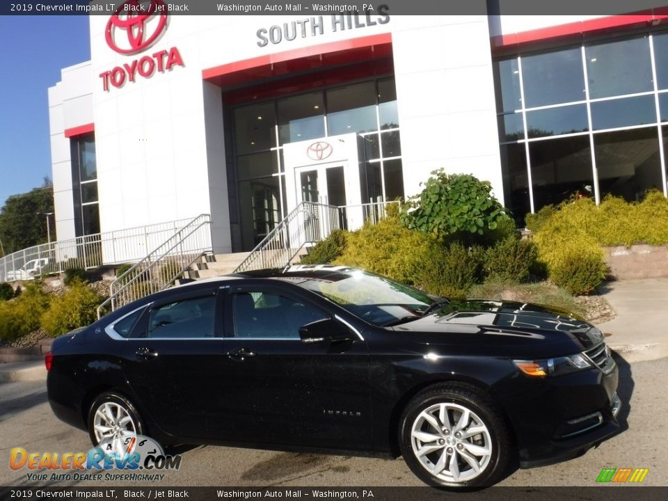 2019 Chevrolet Impala LT Black / Jet Black Photo #2