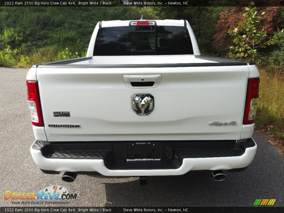 2022 Ram 1500 Big Horn Crew Cab 4x4 Bright White / Black Photo #7