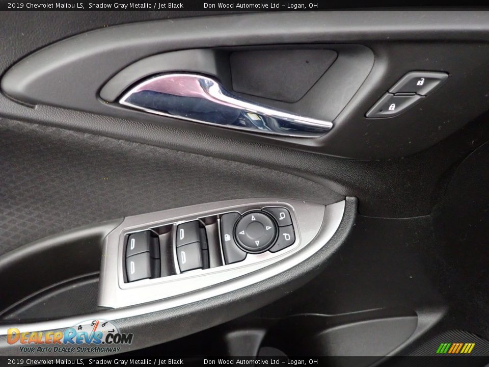 2019 Chevrolet Malibu LS Shadow Gray Metallic / Jet Black Photo #12