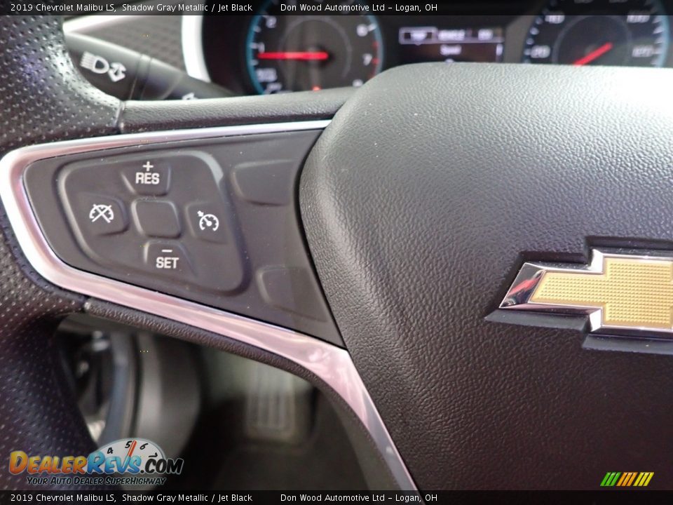 2019 Chevrolet Malibu LS Shadow Gray Metallic / Jet Black Photo #16