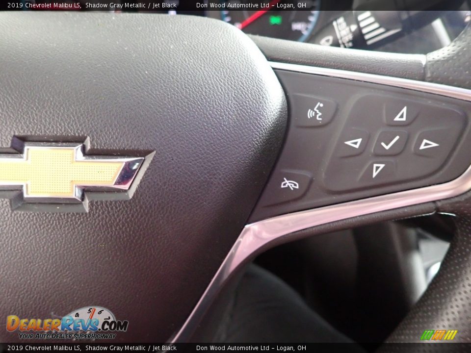 2019 Chevrolet Malibu LS Shadow Gray Metallic / Jet Black Photo #17