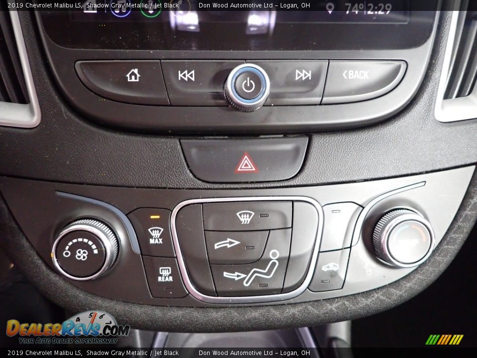 2019 Chevrolet Malibu LS Shadow Gray Metallic / Jet Black Photo #19