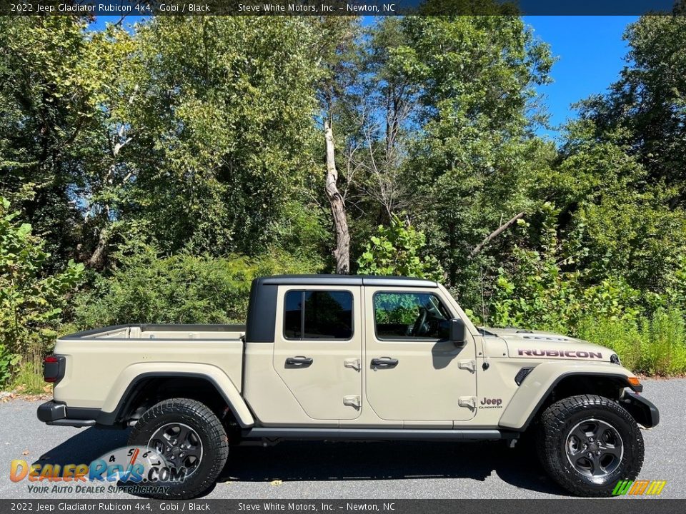 2022 Jeep Gladiator Rubicon 4x4 Gobi / Black Photo #5