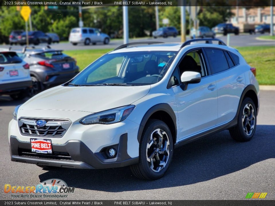 2023 Subaru Crosstrek Limited Crystal White Pearl / Black Photo #1