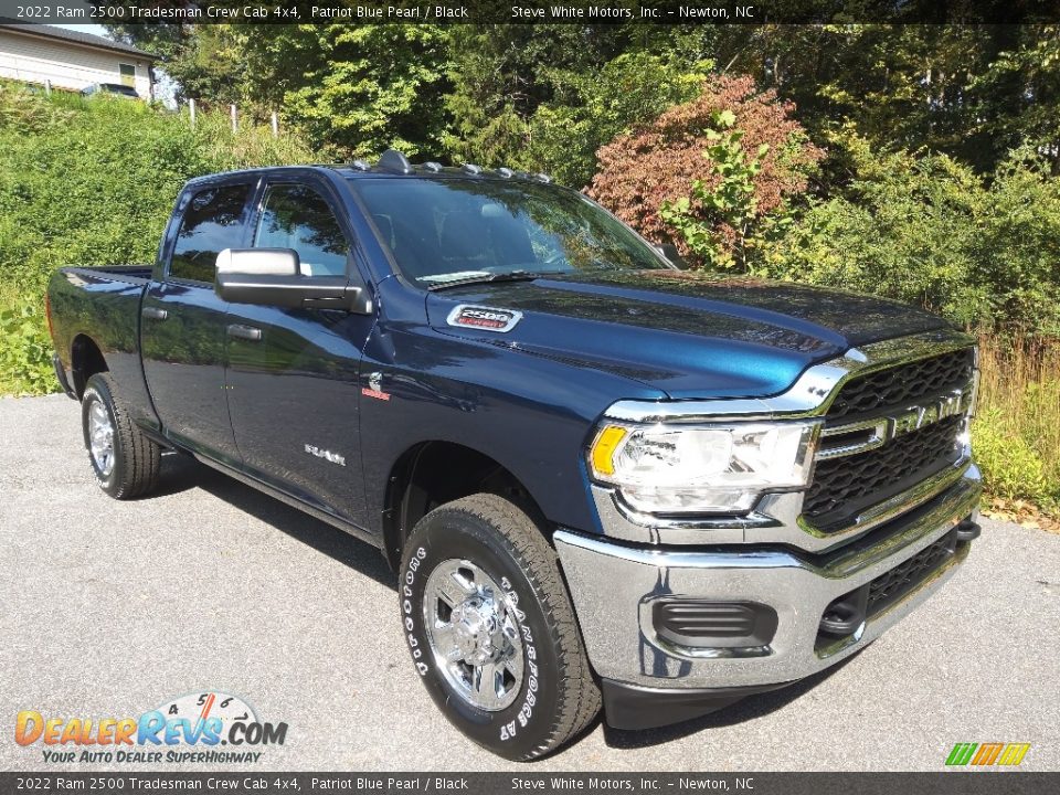 2022 Ram 2500 Tradesman Crew Cab 4x4 Patriot Blue Pearl / Black Photo #4