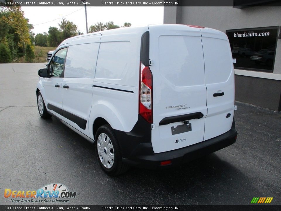 2019 Ford Transit Connect XL Van White / Ebony Photo #3