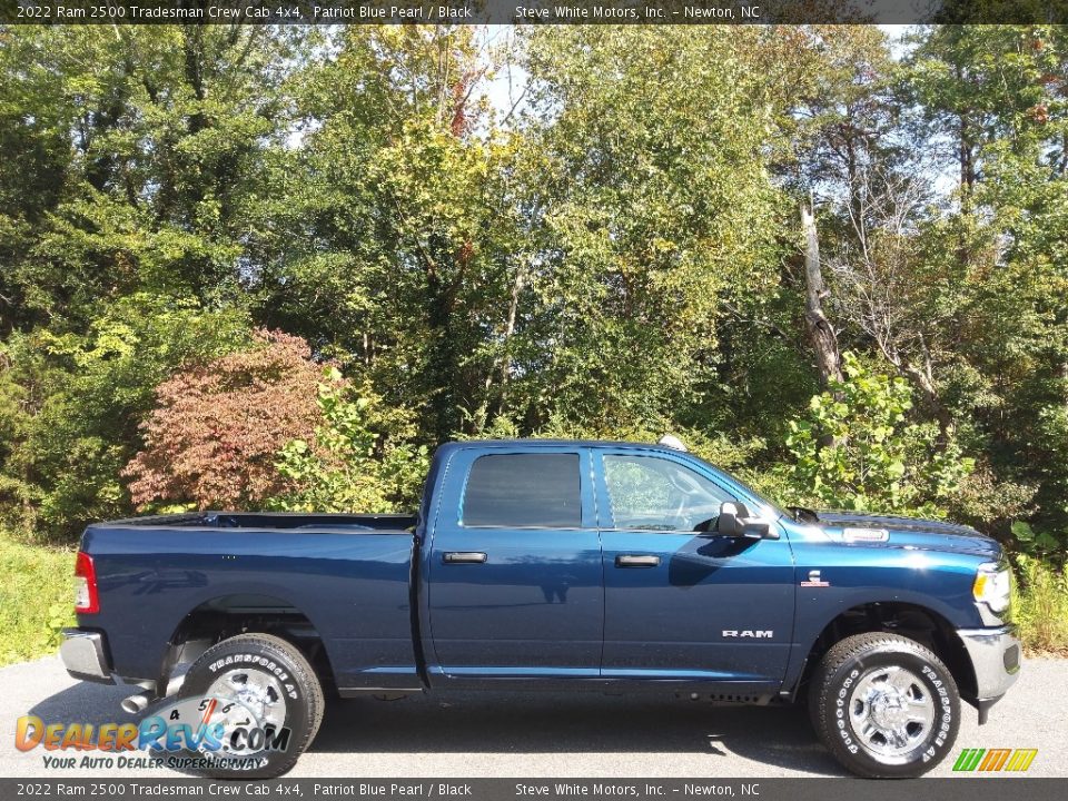 2022 Ram 2500 Tradesman Crew Cab 4x4 Patriot Blue Pearl / Black Photo #5