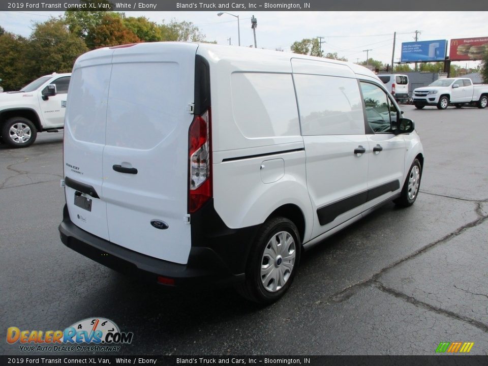 2019 Ford Transit Connect XL Van White / Ebony Photo #4