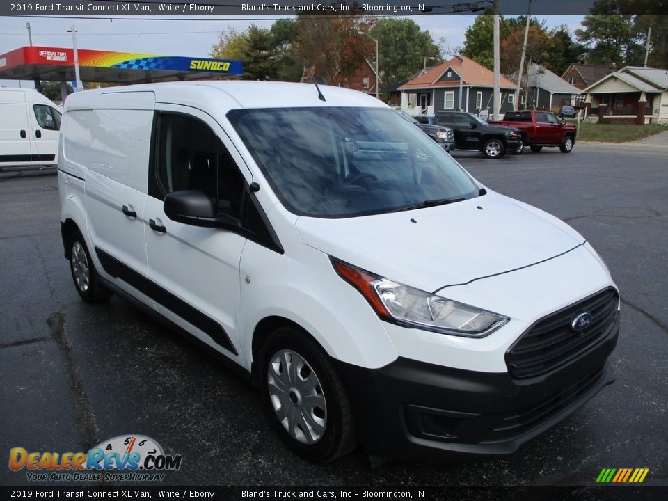 2019 Ford Transit Connect XL Van White / Ebony Photo #5