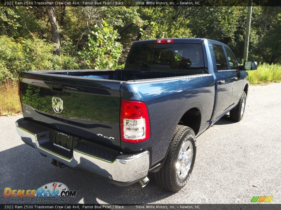 2022 Ram 2500 Tradesman Crew Cab 4x4 Patriot Blue Pearl / Black Photo #6