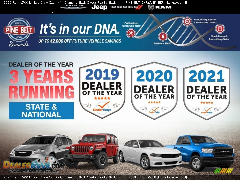 Dealer Info of 2020 Ram 1500 Limited Crew Cab 4x4 Photo #11