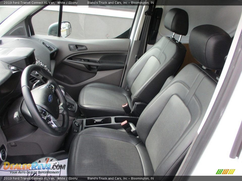 2019 Ford Transit Connect XL Van White / Ebony Photo #7