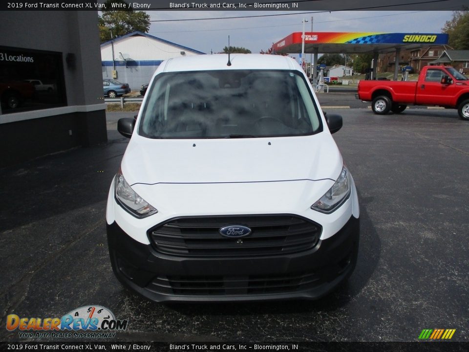 2019 Ford Transit Connect XL Van White / Ebony Photo #25