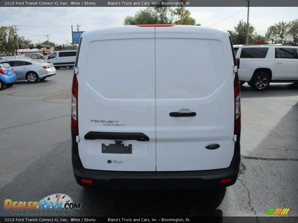 2019 Ford Transit Connect XL Van White / Ebony Photo #26