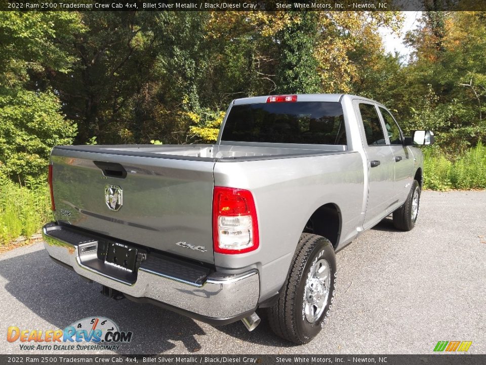 2022 Ram 2500 Tradesman Crew Cab 4x4 Billet Silver Metallic / Black/Diesel Gray Photo #6