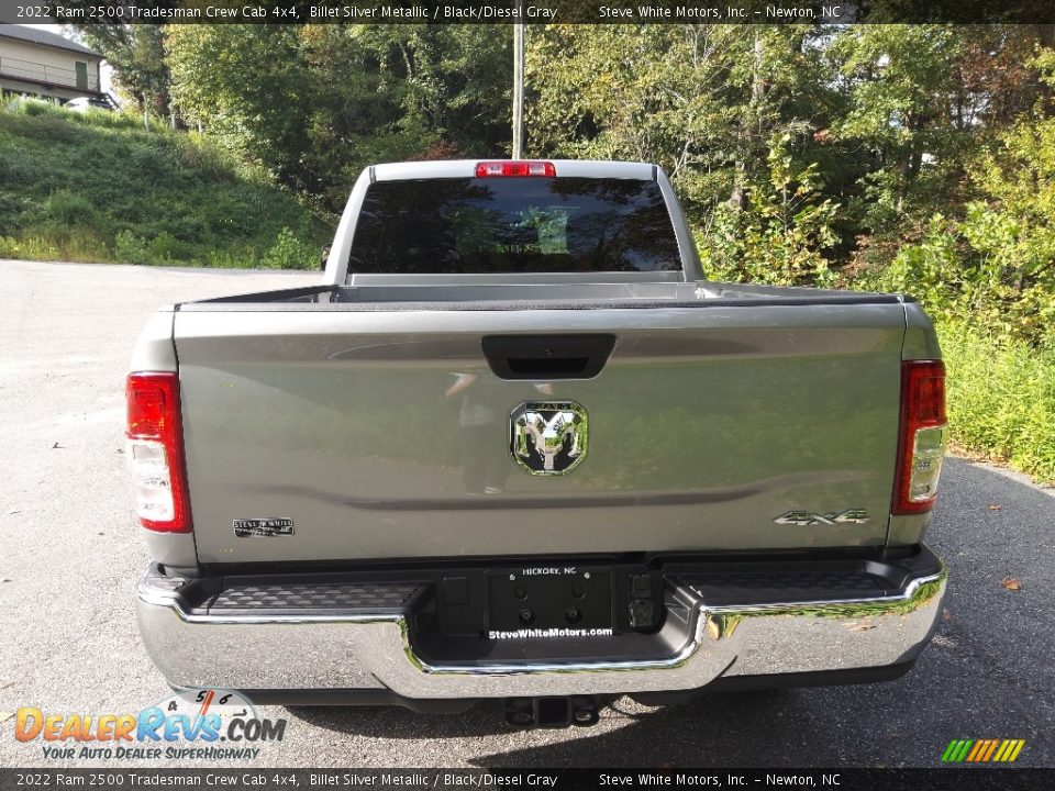 2022 Ram 2500 Tradesman Crew Cab 4x4 Billet Silver Metallic / Black/Diesel Gray Photo #7