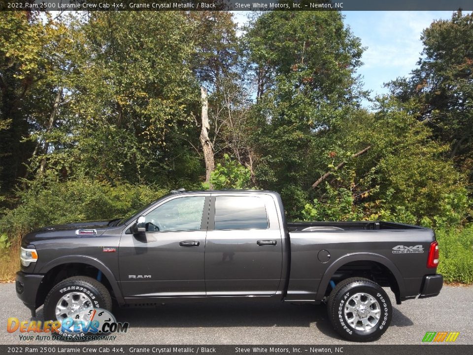 2022 Ram 2500 Laramie Crew Cab 4x4 Granite Crystal Metallic / Black Photo #1