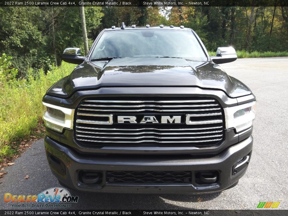 2022 Ram 2500 Laramie Crew Cab 4x4 Granite Crystal Metallic / Black Photo #3